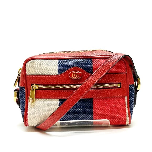 Gucci Crossbody bag Red Canvas 650-060225 - Picture 1 of 13